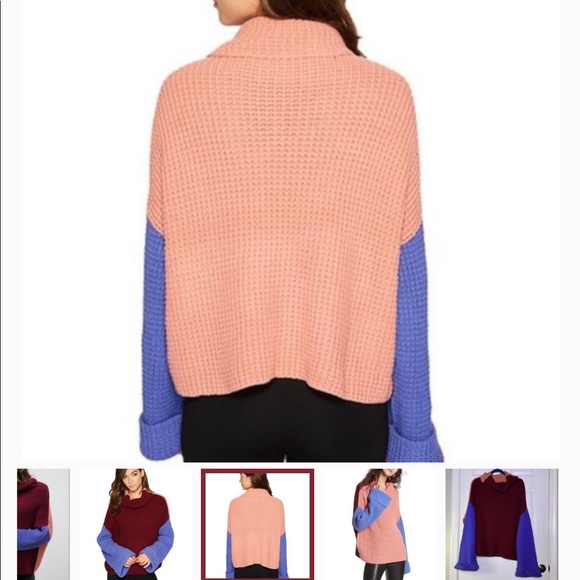 Free People Park City Colorblock Sweater - Picture 7 of 7